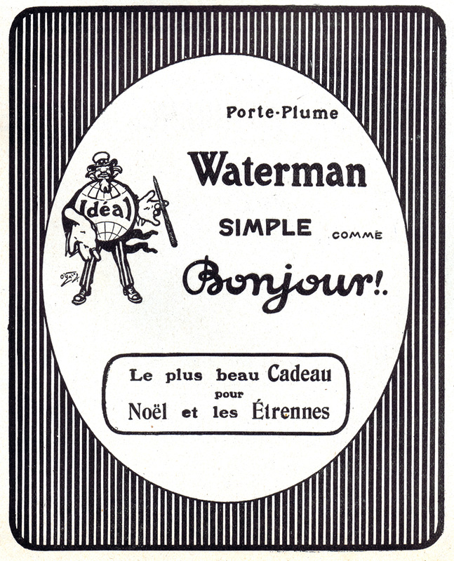 Encrier Waterman 1960